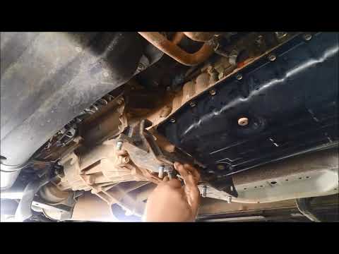 Mitsubishi Pajero V5AWF / Toyota A750E A750F Automatic Transmission Filter Service How to DIY