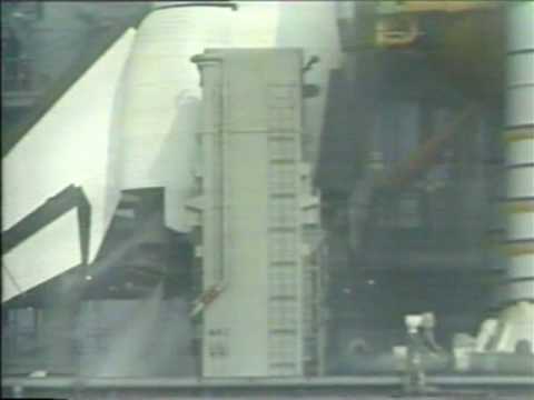 NBC & CBS News Coverage of the STS-41-D Launch Pad...