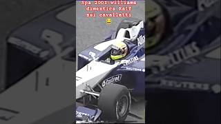 Dal video F1gure di mer... #f1 #Spa2001 #ralfschumacher #williams #formula1 #figuredimerda