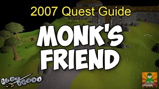 Runescape 2007 Monks Friend Quest Guide