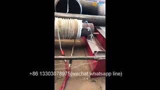 quickly heat Bridge steel structure Soft induction coil weld preheat production line screenshot 4