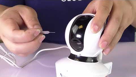 How to Reset VStarcam Indoor Camera C23S to Factory Default