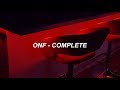 온앤오프 (ONF) - Complete (널 만난 순간) Easy Lyrics