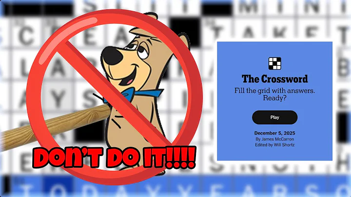 What's a Hay Rack?!?! Oh...  | NYT Crossword Puzzle | December 5, 2025 | Friday
