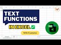 TEXT Functions in Excel | Excel Basics For Beginners