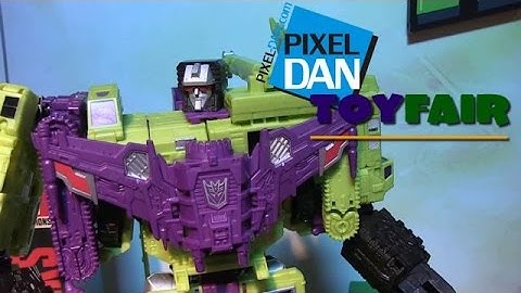 Hasbro Transformers Combiner Wars Devastator First Look at Toy Fair 2015