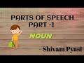 Parts Of Speech Part -1 || NOUN || Quick revision with facts.