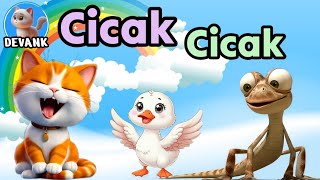 Lagu anak indonesia - Cicak Cicak Di Dinding | @DEVANK-KIDS