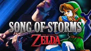 The Legend of Zelda: Ocarina of Time - Song of Storms || Metal Cover by RichaadEB