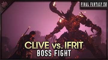 FFXVI - Clive vs. Ifrit & Limit Break