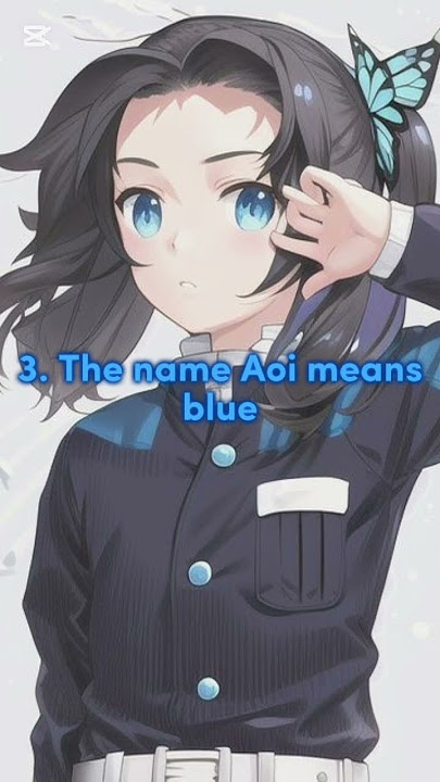 Some facts about aoi #aoi#anime#kny#demonslayer