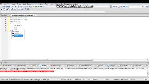 C++ Contoh Program Perulangan Do...While