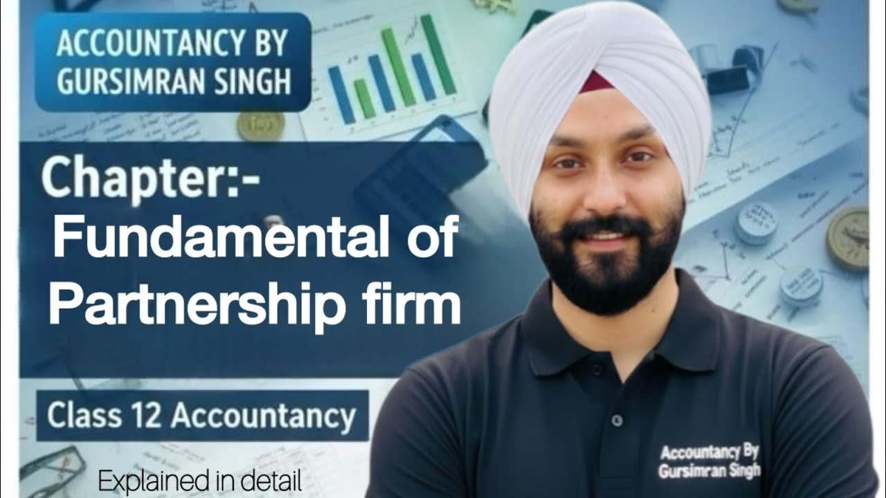 L-8 | Fundamentals of Partnership Firm | Class 12th Accountancy (28th Jan 2026)