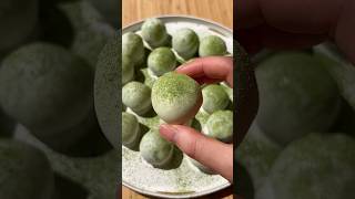 4-ingredient White Choc Wasabi Matcha Truffles 🤯 Made from our white choc mud cake #Matcha #Shorts