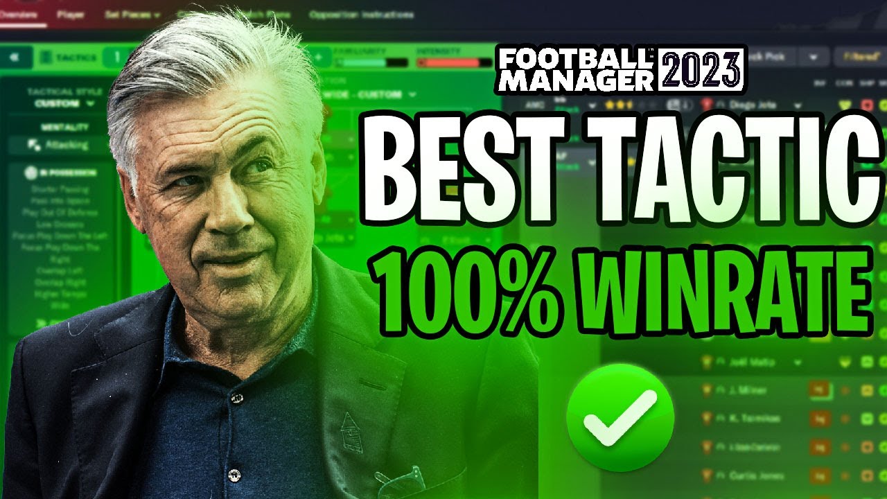 This is the BEST TACTIC in Football Manager 23!