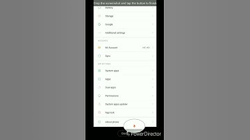 How to make screen scroll on xiaomi