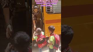 school bus facility at seedlings preschool, manjari
