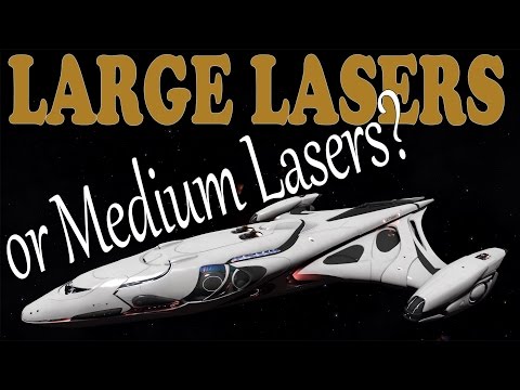 Elite: Dangerous. Large Pulse vs Burst vs Beam Laser. Part 2. Maybe Medium Beam Laser?