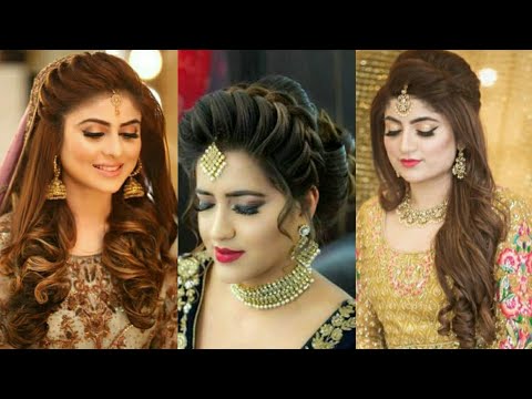 5 Easiest Hairstyles For Gown & Lehengas || Super Easy Self Hairstyles For  Gown #openhairstyle #bun - YouTube