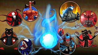 Shadow Fight 2 All Monsters Fusion