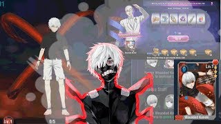 SSR  Kaneki tokyo ghoul dark war / ssr персонаж токийский гуль / Wounded Kaneki  ssr