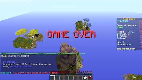 The Minecraft Server "Sky Kingdoms" Should Really Upgrade Their Anti-Cheat, This Is Why...