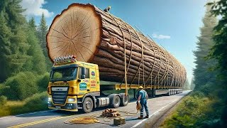 Den största träförädlingsfabriken arbetar med full kapacitet
