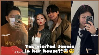 Did Taehyung visited Jennie in her house?! 🧐| taennie updates