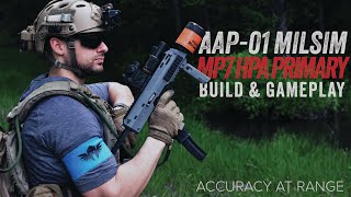 HPA GAS BLOWBACK BUILD &amp; GAMEPLAY | ACCURATE MILSIM MP7 AAP-01