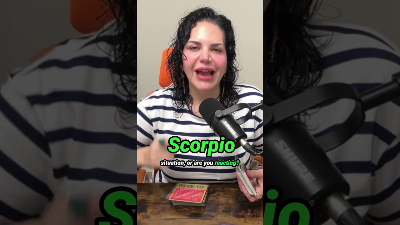 Scorpio, Don't React This Week