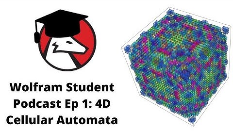 Wolfram Student Podcast Episode 1: Interesting Behavior in 4D Cellular Automata