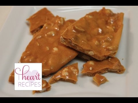How to Make Easy Homemade Peanut Brittle | I Heart Recipes - YouTube