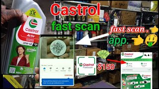 मोबाइल से QR codes कैसे scan करें ✅ How to use Castrol fast scan app ❤️ Castrol coupon kaise scan