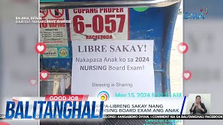 Tricycle Driver, May Pa-Libreng Sakay Dahil Sa Anak | Balitanghali