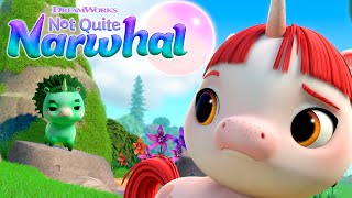 Catch that Bubble! Magical Bubble Game Gone Wrong | Not Quite Narwhal | Netflix