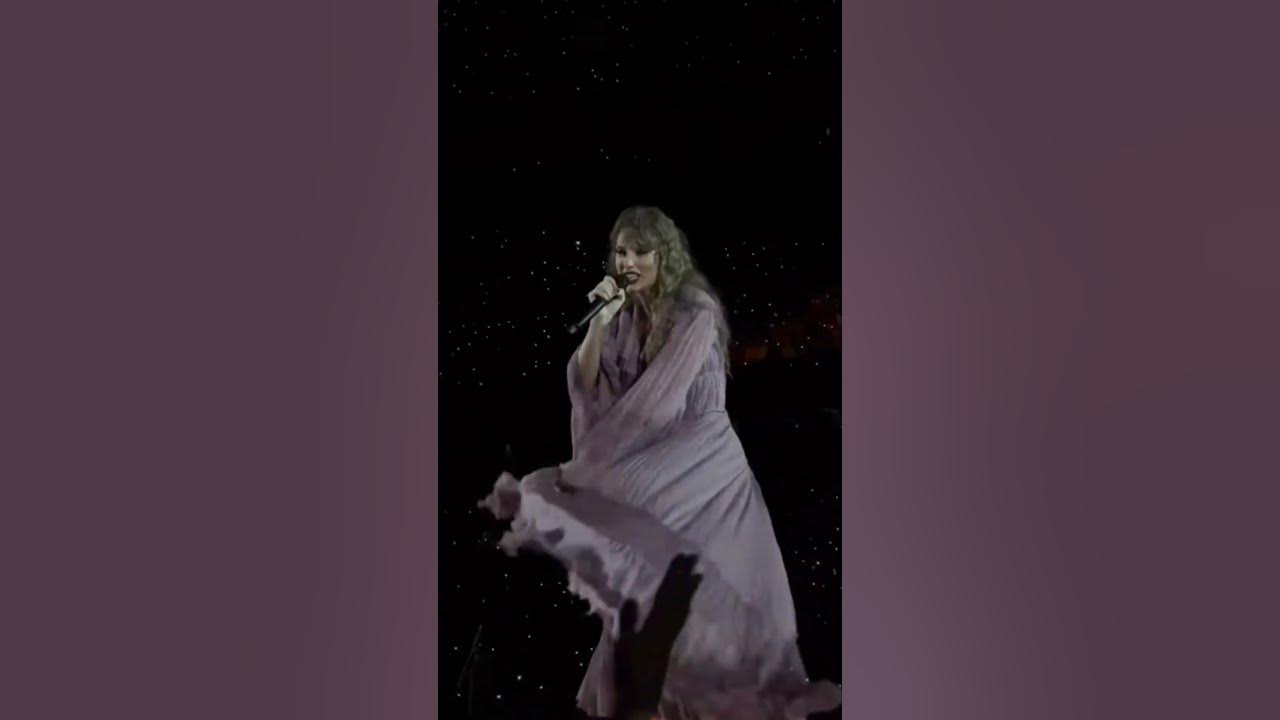 august live at the eras tour #taylorswift #folklore #august #erastour