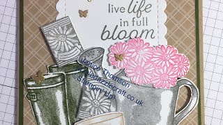 Flowering Rainboots - Card four