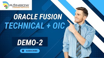 Oracle Fusion Technical+OIC  Demo class -2