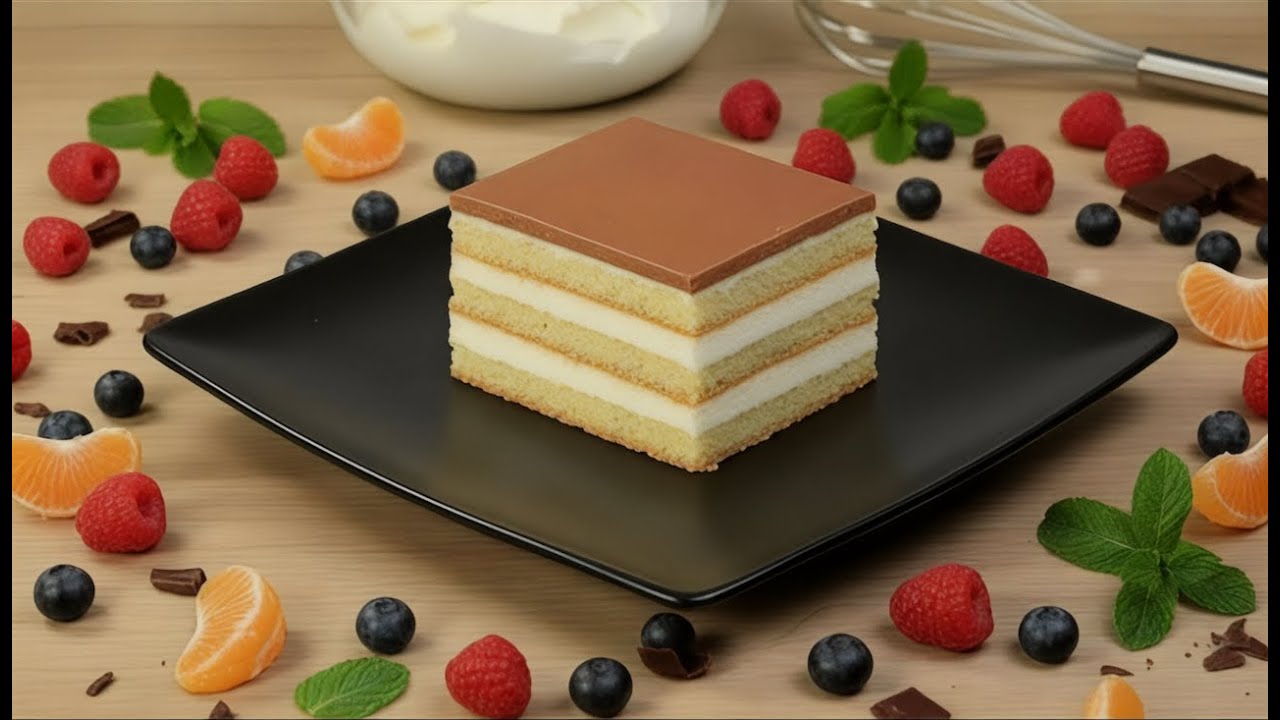 You will cook it every day! Chocolate, cookies and custard! Better than any pastry shop.