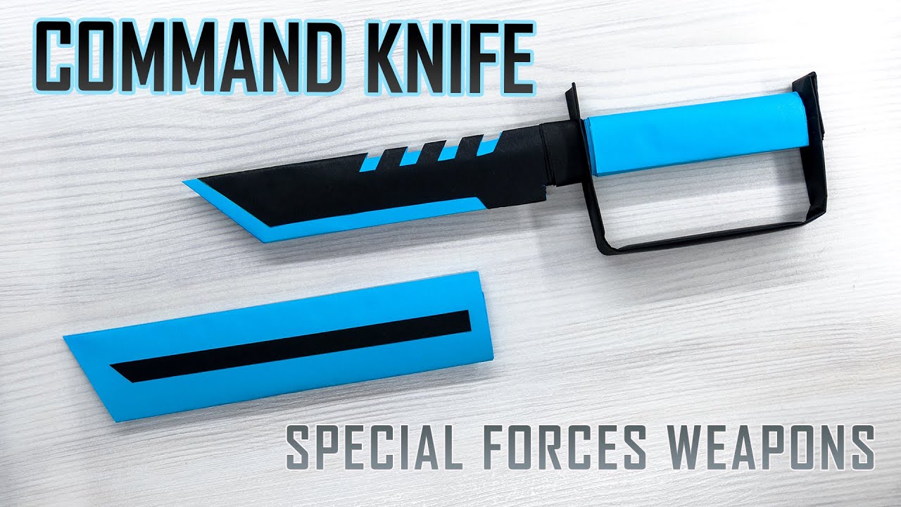 Создайте совершенный командный нож — футуристический шедевр!