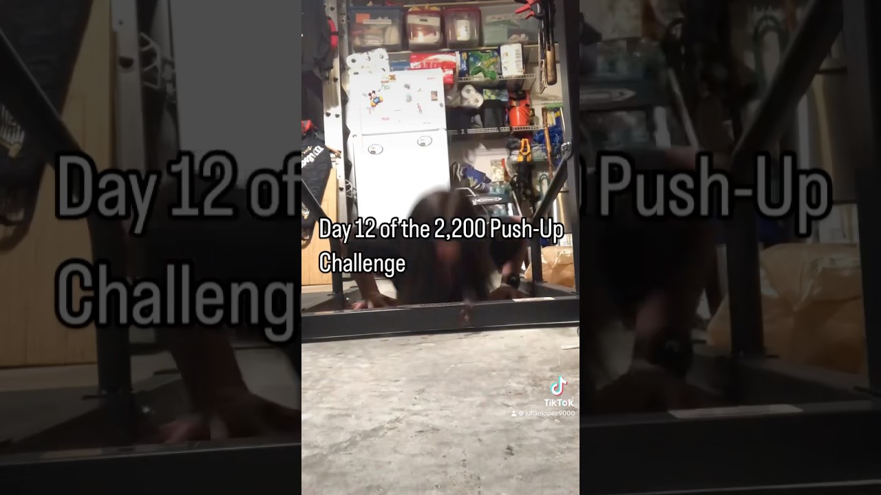 Day 12 of the 2,200 Push-Up Challenge! 