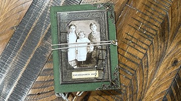 Craft With Me - Let’s Make A Vintage Photo Album - Part 1 - Making the Cover Base