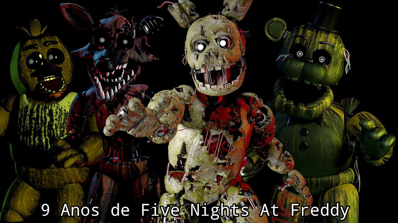 FUN FACTS ABOUT FIVE NIGHTS AT FREDDY'S 3 - 9 Years of Fnaf 3