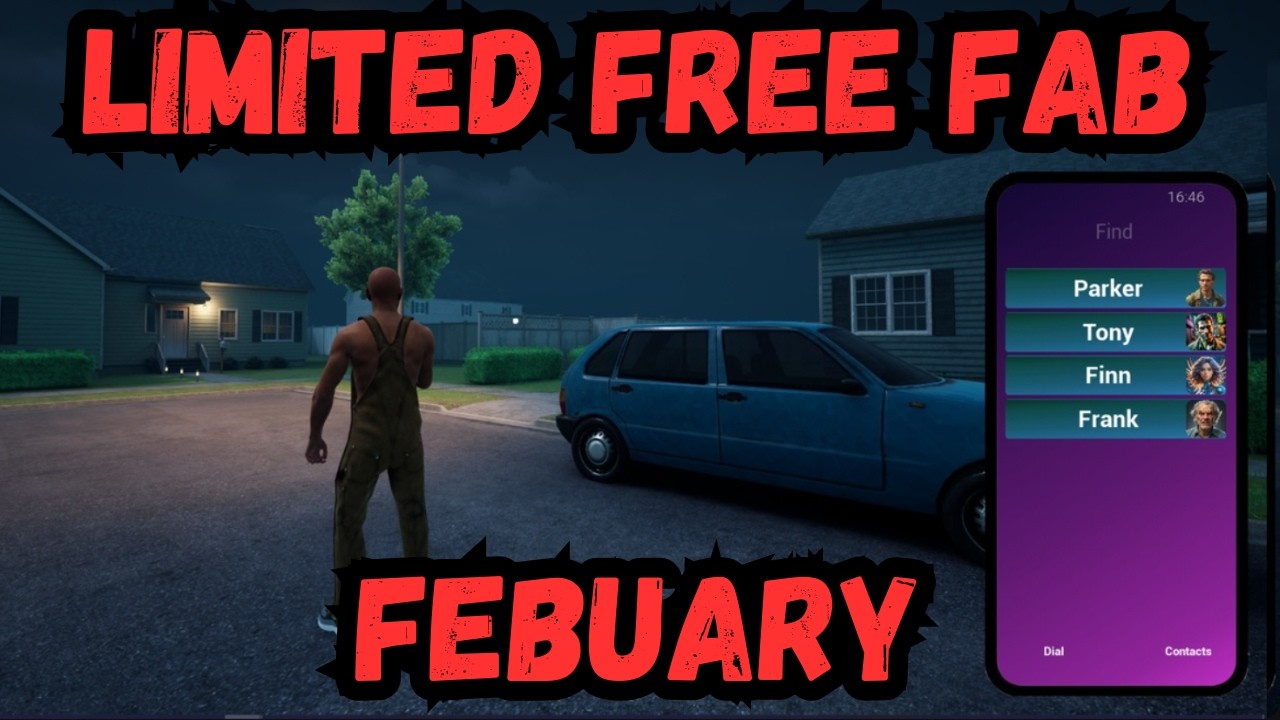 Free Fab Assets Unreal Engine 5 Febuary