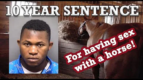 SEX WITH A HORSE - Texas Man Sentenced to 10 Years for Beastiality | Jean Marie Bugoma