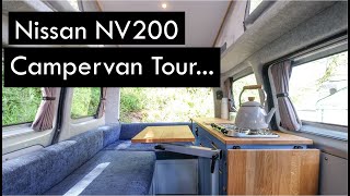VAN TOUR - Nissan NV200 Campervan | Custom Conversion by WILD VAN | Perfect VANLIFE adventure mobile