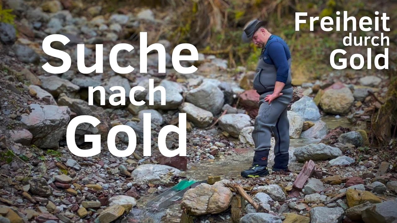 Die Goldsuche in den Alpen