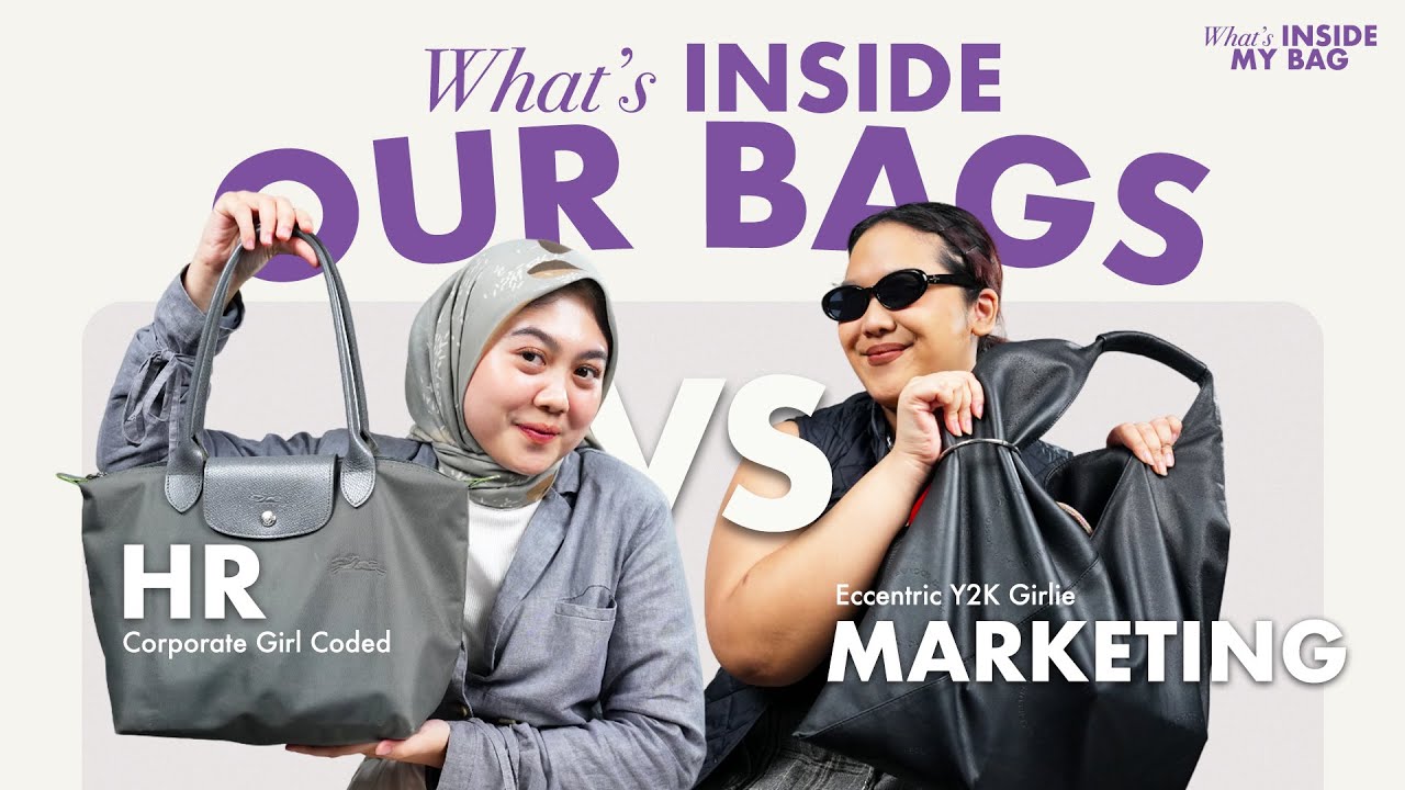 Ini Isi Tas Anak HR dan Marketing... Kira-Kira Ada Apa Aja, Ya?