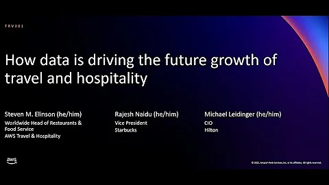 AWS re:Invent 2021 - How data is driving the future growth of travel and hospitality - DayDayNews