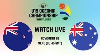 FINAL: New Zealand v Australia | Full Basketball Game